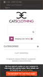 Mobile Screenshot of catsclothing.co.uk